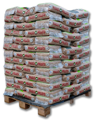 Palette PAULS Pellets de 104 sacs de 10 kg = 1.040 kg