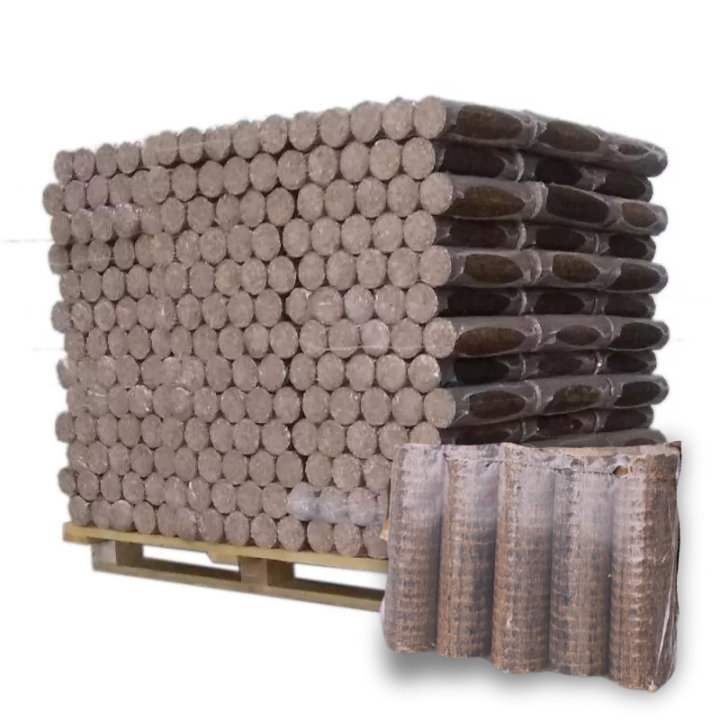 Bois Densifié Confort – Palette de 96 paquets (environ 925 kg)
