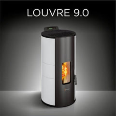 🔥 Poêle à pellets étanche – Termovana LOUVRE 9.0